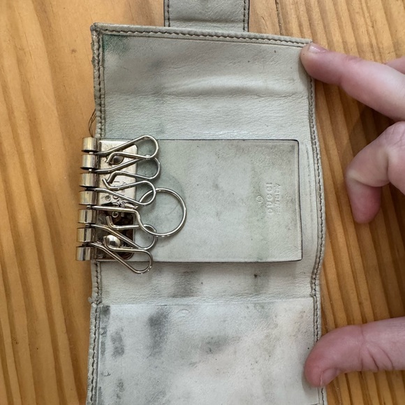 Gucci Brown Monogram Key Holder PROJECT PIECE - Picture 3 of 4